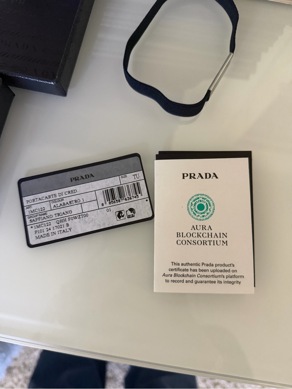 Prada Saffiano Leather Wallet - Picture 6 of 11